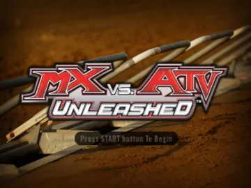 MX vs. ATV Unleashed screen shot title